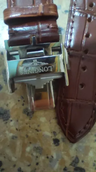 Correa de piel Longines 19mm