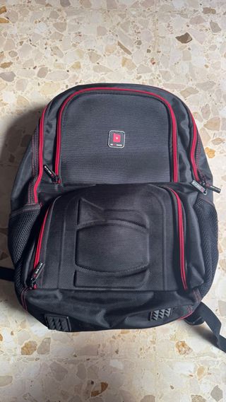 Mochila Be Fit Prozis Negra y Roja