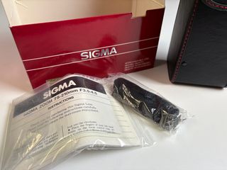 Objetivo Sigma 75-210mm f/3.5-4.5