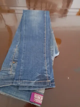 Pantalón vaquero azu