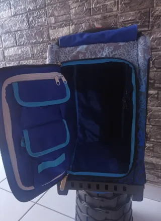 Maleta Zuca Coral Azul