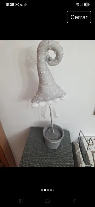 Pino de Navidad Decorativo Tela