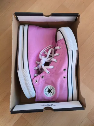 Zapatillas Converse Talla 38.5 Rosa