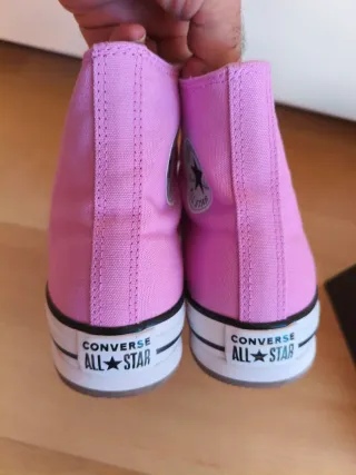 Zapatillas Converse Talla 38.5 Rosa