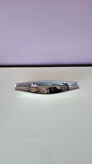 Cuenco metálico para llaves