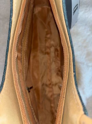 Bolso de mano vaquero y ante NUEVO