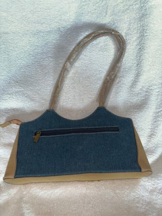 Bolso de mano vaquero y ante NUEVO