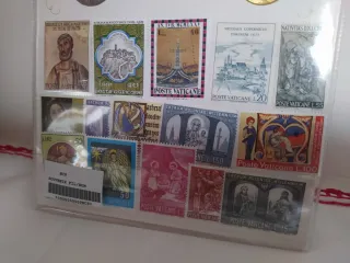 Colección Souvenir Vaticano: Sellos y Monedas