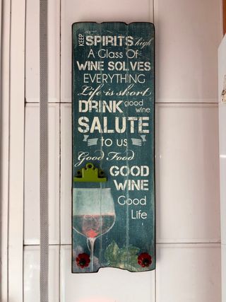 Cuadro decorativo Wine