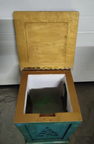 Adorno Navidad, Caja para ilumnar dentro