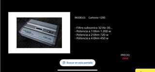 Etapa de Potencia KIPUS Carbono-1200