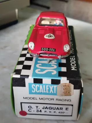 Scalextric Jaguar E C34 Exin