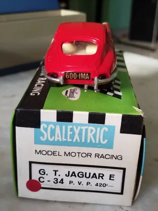 Scalextric Jaguar E C34 Exin