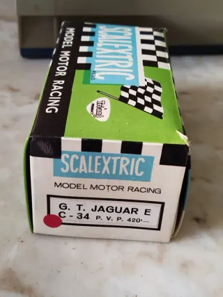Scalextric Jaguar E C34 Exin