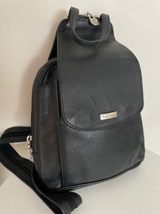 Bolso Louis Feraud Piel Negro Paris