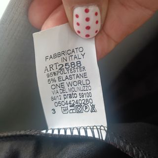 Ideal Chaqueta marrón con flecos talla única