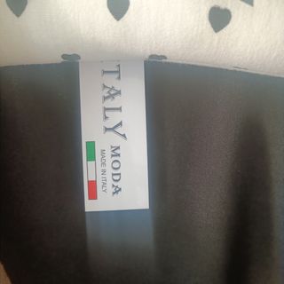 Ideal Chaqueta marrón con flecos talla única