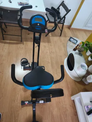 Bicicleta Estática ANCHEER Plegable