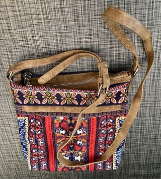 Bolso bandolera Desigual estampado