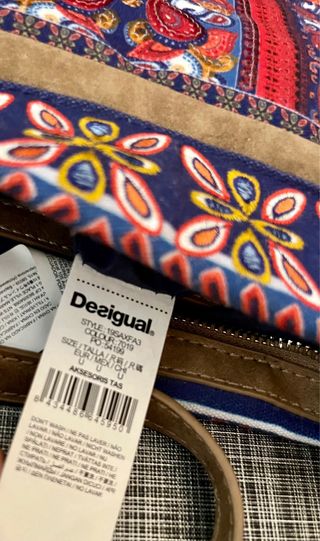 Bolso bandolera Desigual estampado