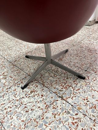 Sillón giratorio peluquería cuero