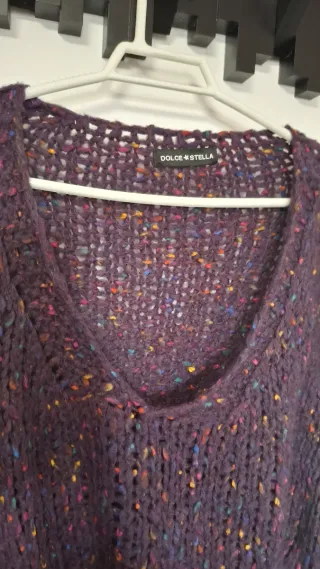 Jersey DOLCE STELLA morado multicolor talla única