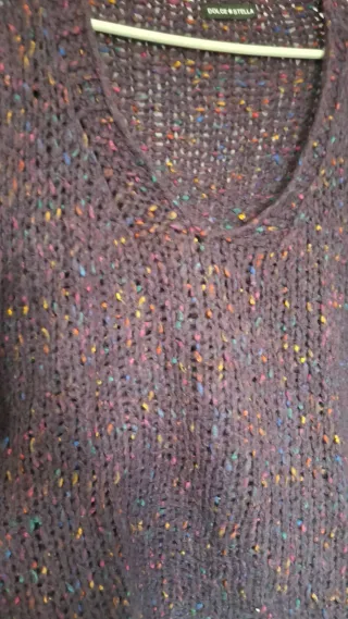 Jersey DOLCE STELLA morado multicolor talla única