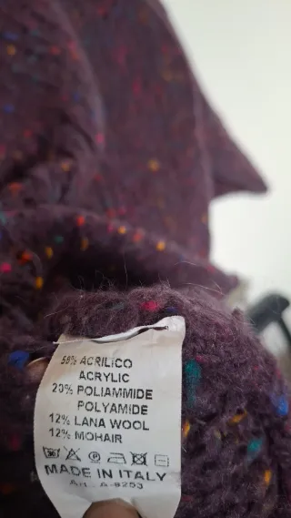 Jersey DOLCE STELLA morado multicolor talla única