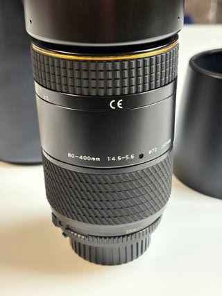 Tokina 80-400mm Objetivo Cámara