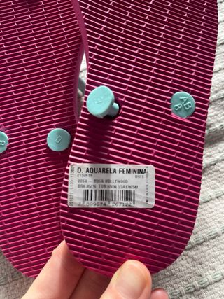 Chanclas Dupe Piscina Mujer Talla 35.5