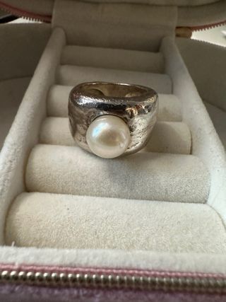 Anillo Tous Plata Perla