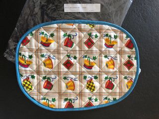 Set 2 Poggia Pirofile Cucina Fantasia. 38x26.