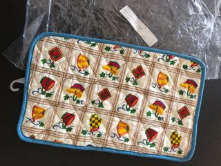 Set 2 Poggia Pirofile Cucina Fantasia. 38x26.