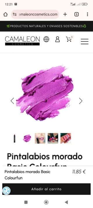 Pintalabios Camaleon Magic y Basic