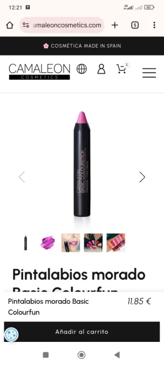 Pintalabios Camaleon Magic y Basic