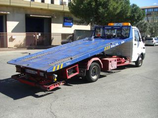 camion grua con Plataforma Deslizante portacoches