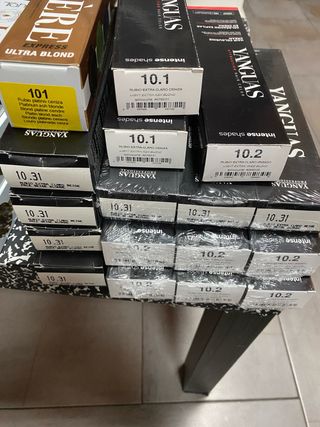 Tintes Yanguas 10.1 y 10.2 Rubio Ceniza todos