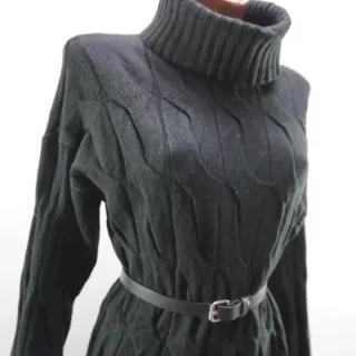 Jersey Negro Hecho en Italia Talla Única