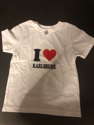 Maglietta I love Karlsruhe bimbo 2 anni
