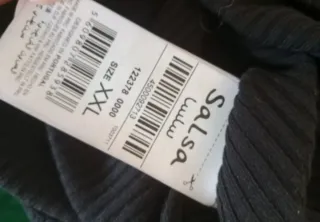 Blusa Salsa Manga Larga Talla XXL