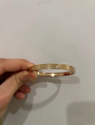 Pulsera Cartier Love Oro