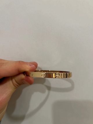 Pulsera Cartier Love Oro