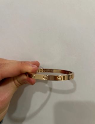 Pulsera Cartier Love Oro