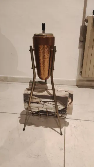 Posacenere colonna porta riviste vintage