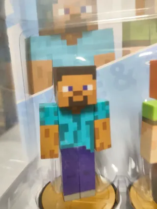 Amiibo Steve & Alex Minecraft Nintendo