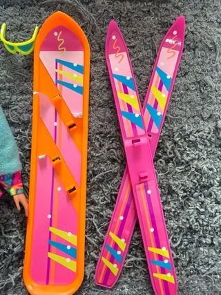 Barbie Deportes Invierno Muñeca y Accesorios