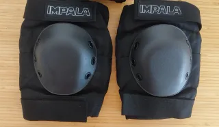 Rodilleras y Coderas IMPALA Negras Talla L