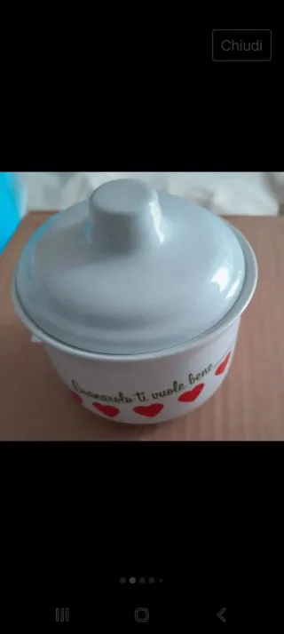 Zuccheriera Granarolo vintage anni '80