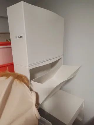 4xZapateros Ikea blancos plástico NO BAJO EL PRECI