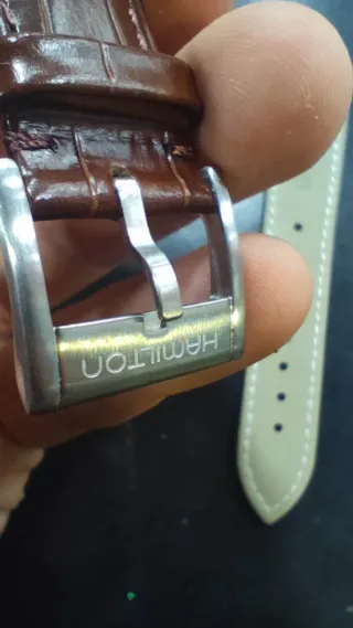 Correa Hamilton Piel Marrón 20mm